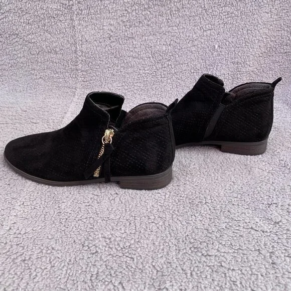 Dr Scholls Be Energized Rate Zip Bootie Black Sz 6.5 M - Picture 8 of 13